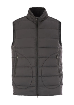 Herno zip-up gilet - Grey