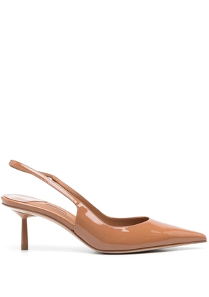 Le Silla 60mm Bella slingback pumps - Brown