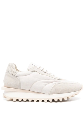Eleventy panelled sneakers - Neutrals