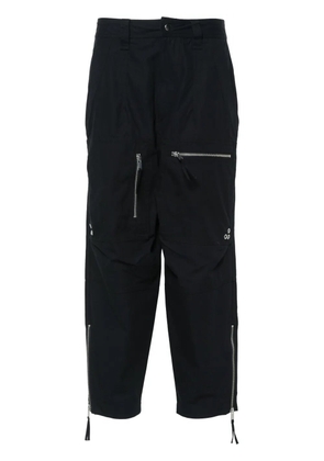 MARANT ÉTOILE Kelvin cotton tapered trousers - Black