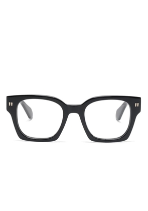 Off-White Eyewear logo-print glasses - Black