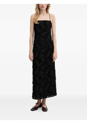 SAMSOE SAMSOE spaghetti-straps maxi dress - Black