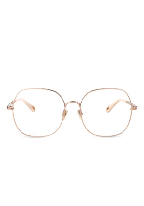 Chloé Eyewear square-frame glasses - Gold