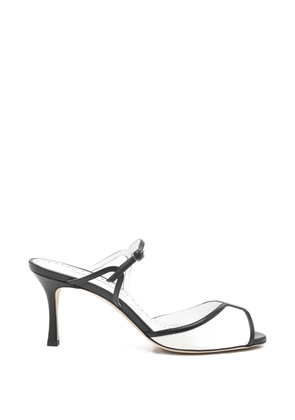 Manolo Blahnik Versari leather sandals - White