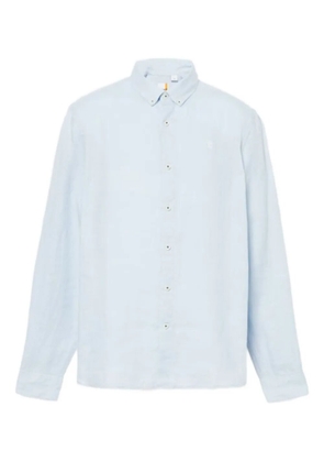 Timberland Mill Brook embroidered-logo shirt - Blue