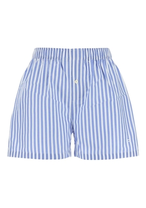 Philosophy Di Lorenzo Serafini striped elasticated shorts - Blue