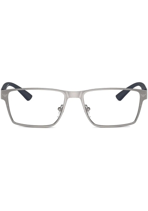Emporio Armani square-frame glasses - Grey