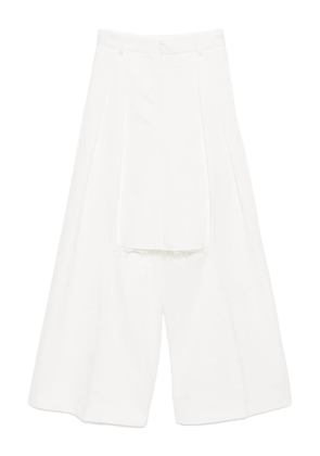 Niccolò Pasqualetti Brezza skirt trousers - White