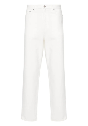 A.P.C. Martin high-rise straight-leg jeans - White
