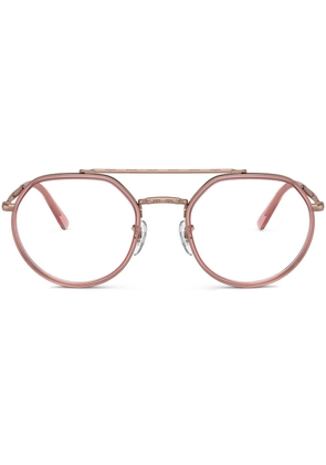 Ray-Ban aviator-frame glasses - Pink