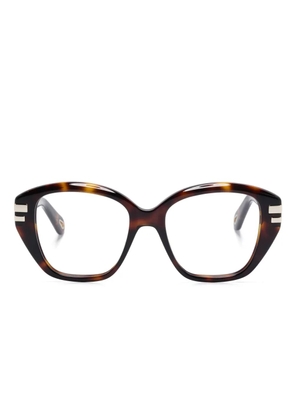 Chloé Eyewear square-frame glasses - Brown