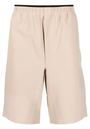 GR10K elasticated-waistband shorts - Neutrals