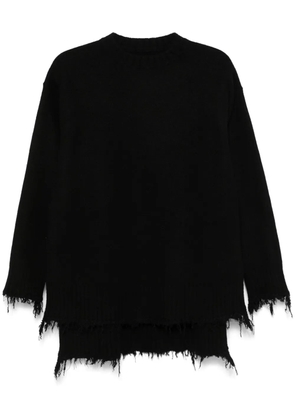 Jil Sander crew-neck sweater - Black