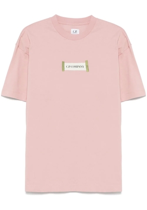 C.P. Company logo-print T-shirt - Pink
