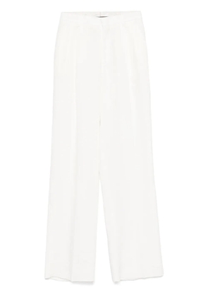 Tagliatore P-Ebony trousers - White