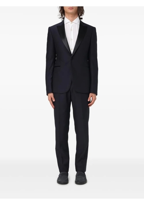 Emporio Armani single-breasted suit - Blue