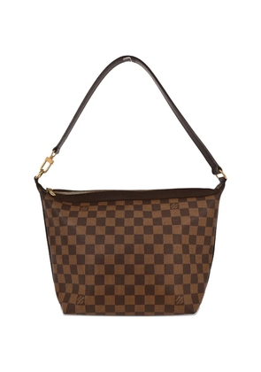 Louis Vuitton Pre-Owned 2005 MM Illovo Damier-pattern zipped handbag - Brown