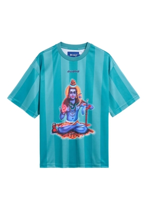 Awake NY graphic jersey T-shirt - Blue