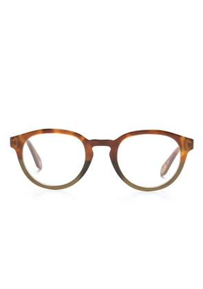 Giorgio Armani round-frame glasses - Neutrals