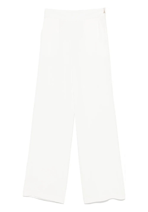 Patrizia Pepe crepe trousers - White