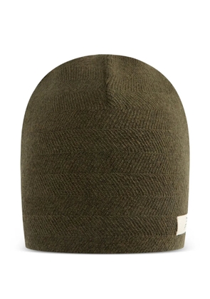 Jacquemus logo beanie hat - Green