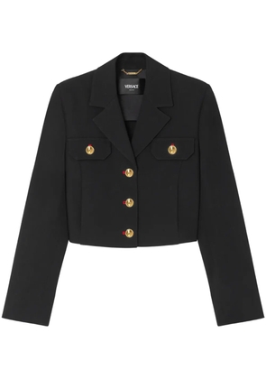 Versace Uniform cropped jacket - Black