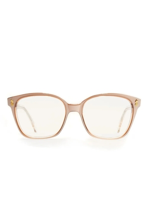 Family Affair square-frame glasses - Neutrals