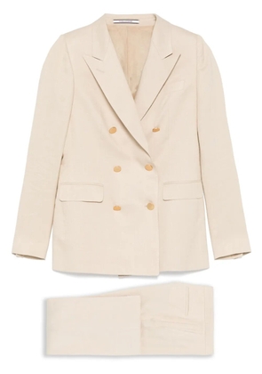 Tagliatore pinstriped suit - Neutrals