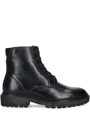 Gant lace-up lug-sole boots - Black