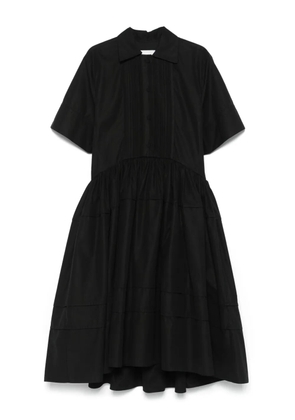 Jil Sander organic cotton dress - Black