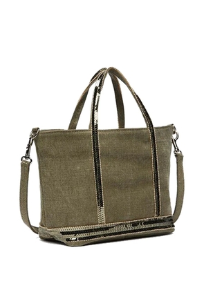 Vanessa Bruno sequin-trimmed tote bag - Green