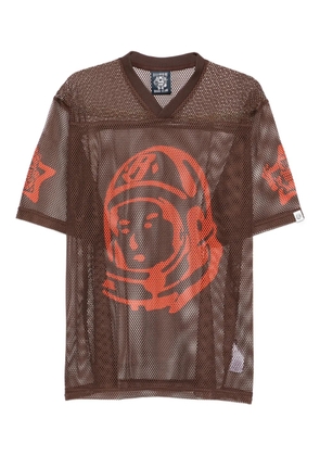 Billionaire Boys Club Astro graphic-detail mesh T-shirt - Brown