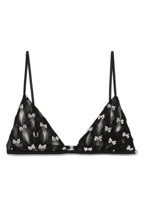 NISSA cropped top - Black