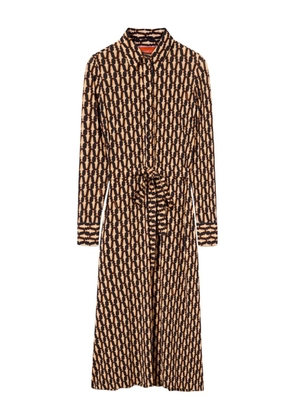 La DoubleJ Perry Street belted shirt dress - Blue