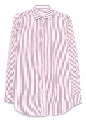 Brioni striped shirt - White