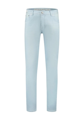 Richard J. Brown logo-patch jeans - Blue