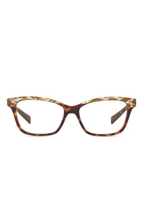 Alain Mikli tortoiseshell-effect glasses - Brown
