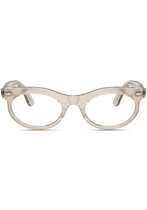 Ray-Ban Wayfarer oval-frame glasses - Neutrals