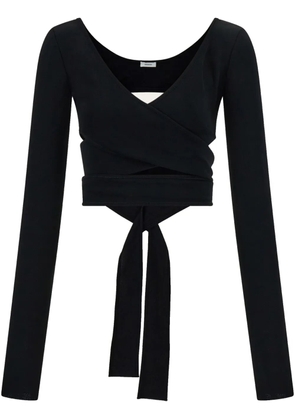 Ferragamo Cache-Coeur sweater - Black