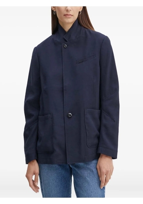 G-Star RAW patch-pockets buttoned jacket - Blue