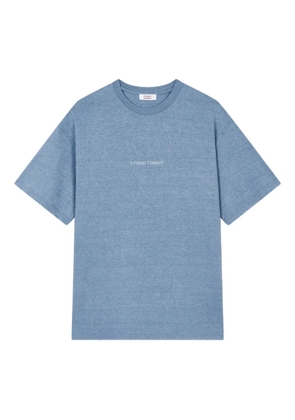 TOMBOY logo-print T-shirt - Blue