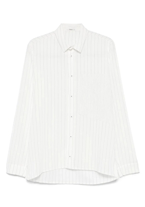 Transit pinstriped shirt - White