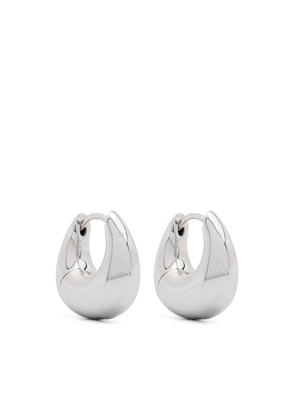 Tom Wood small Bao hoop earrings - Silver