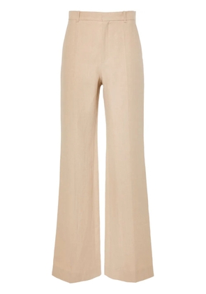 Chloé high-waist wide-leg trousers - Neutrals