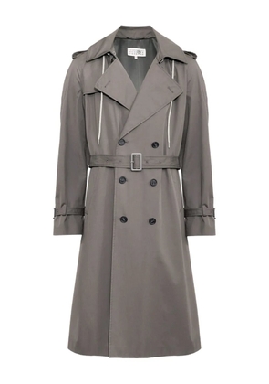 MM6 Maison Margiela hooded raincoat - Grey