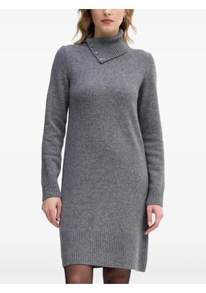 Benetton grey midi dress