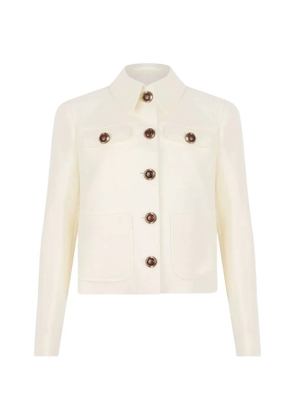 Fortela buttoned jacket - Neutrals