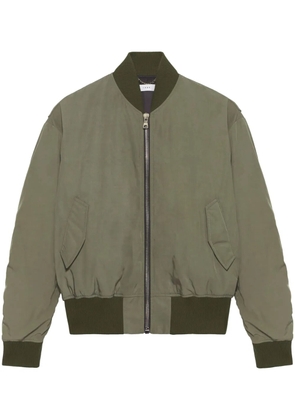 1989 STUDIO logo-embossed bomber jacket - Grey