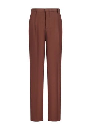 Tagliatore pressed-crease trousers - Brown