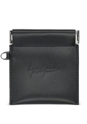 Discord Yohji Yamamoto leather coin purse - Black